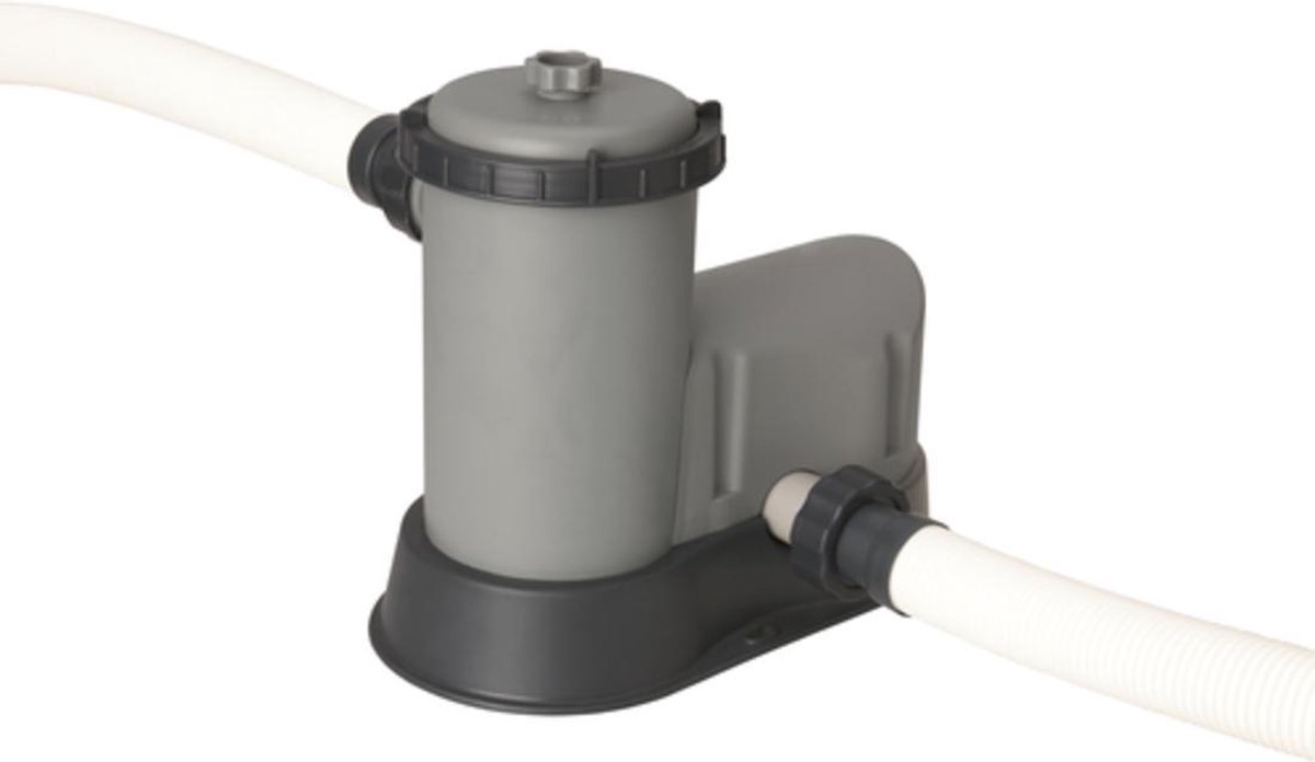 Bestway Zwembad Power Steel Set Ovaal 549 Cm - Grijs