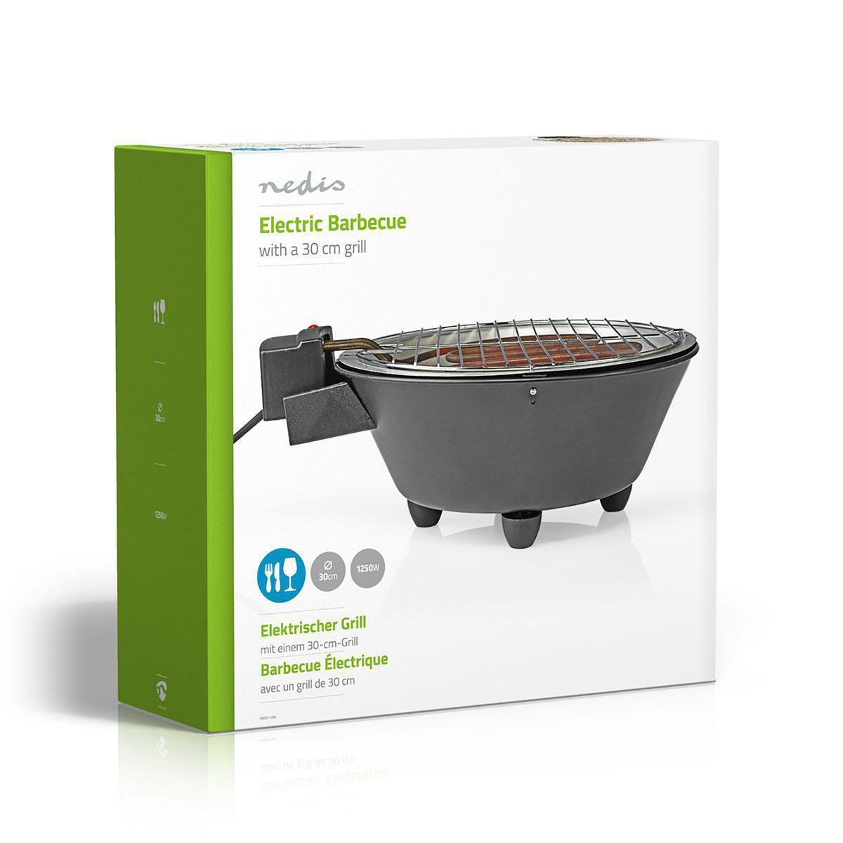 Nedis Elektrische Bbq 0.90 M - Zwart