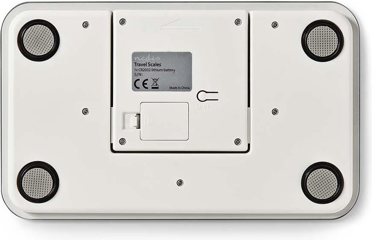 Nedis Personenweegschaal - Pesc113dwt - - Wit