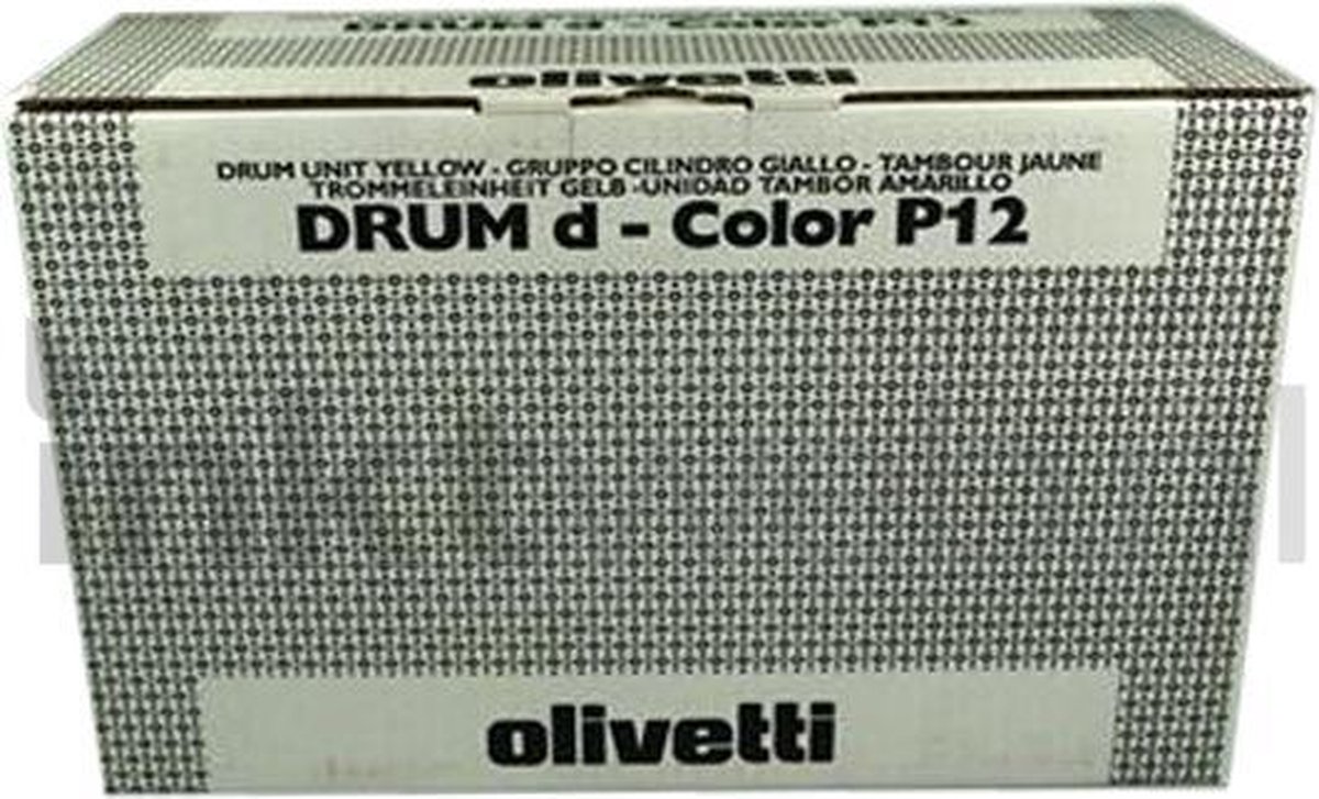 Olivetti d-Color P12 P160 P160W drum geel standard capacity 17.000 pagina's 1-pack