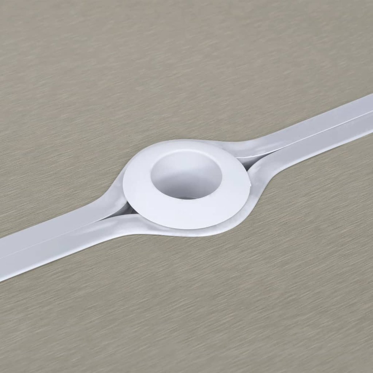 Vidaxl Campingtafel Inklapbaar Met 4 Zitjes Staal En Aluminium - Silver