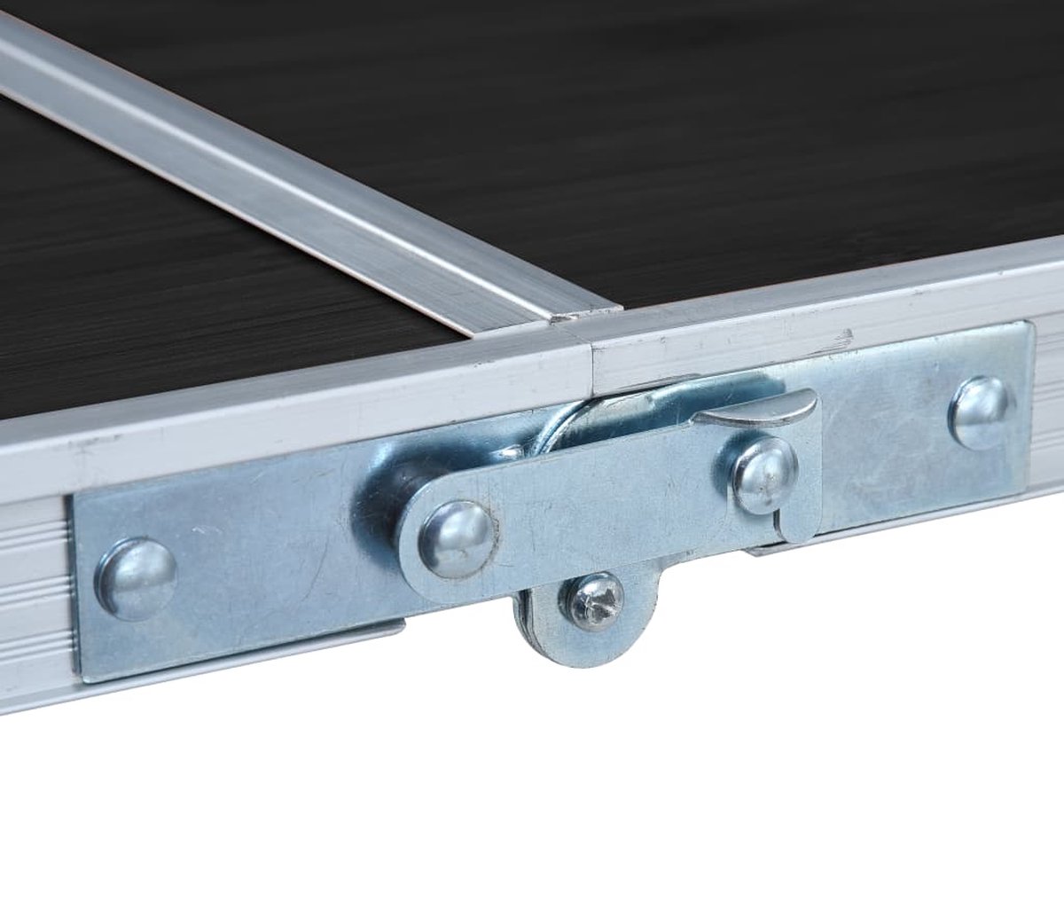 Vidaxl Campingtafel Inklapbaar 120x60 Cm Aluminium - Grijs