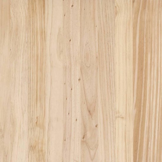 Vidaxl Eettafel 140x70x73 Cm Grenenhout - Bruin