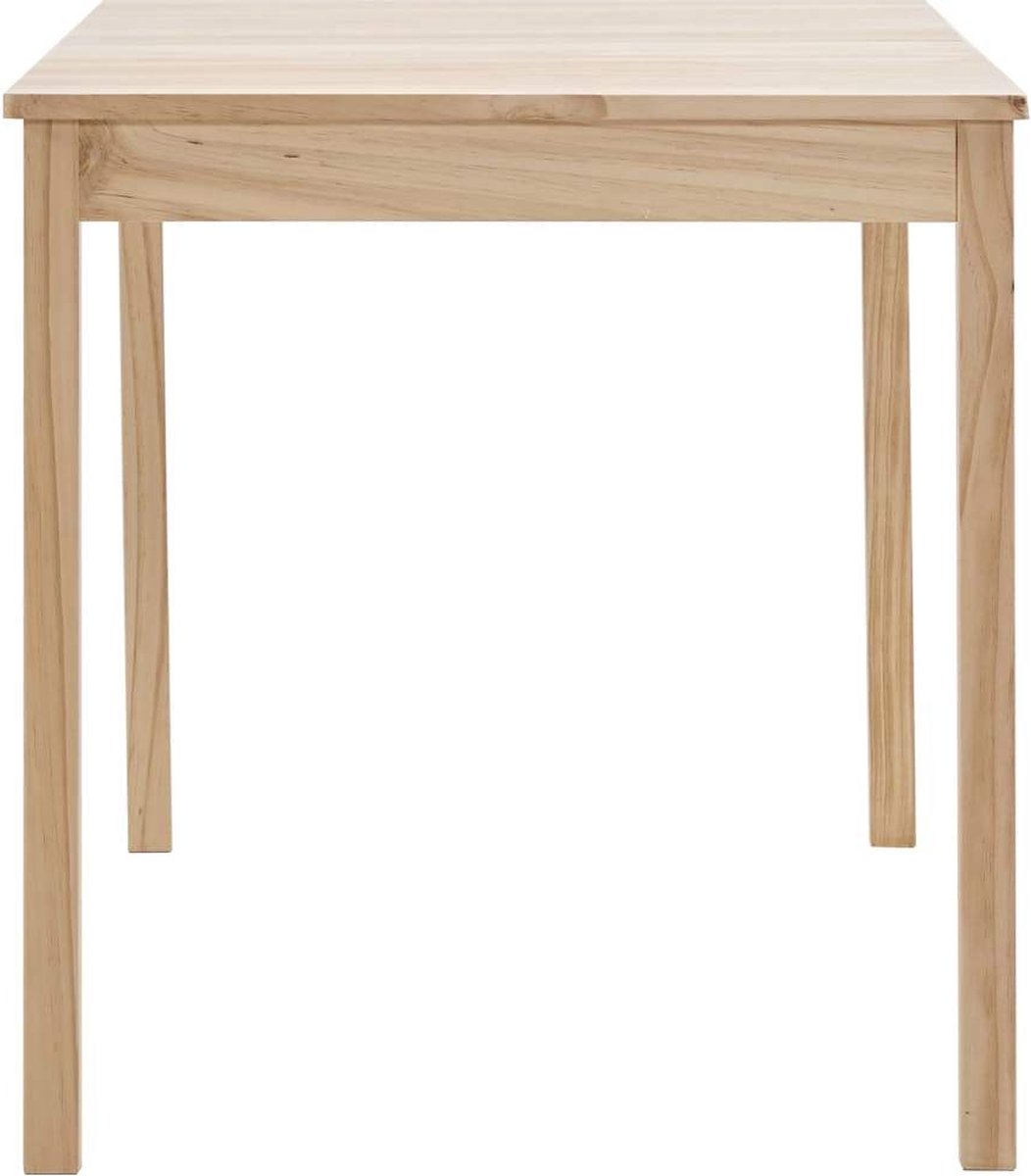 Vidaxl Eettafel 140x70x73 Cm Grenenhout - Bruin