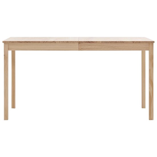 Vidaxl Eettafel 140x70x73 Cm Grenenhout - Bruin
