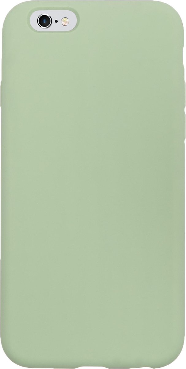 Bmax Liquid Silicone Case Hoesje Voor Iphone 6/6s - Spearmint/mint - Groen