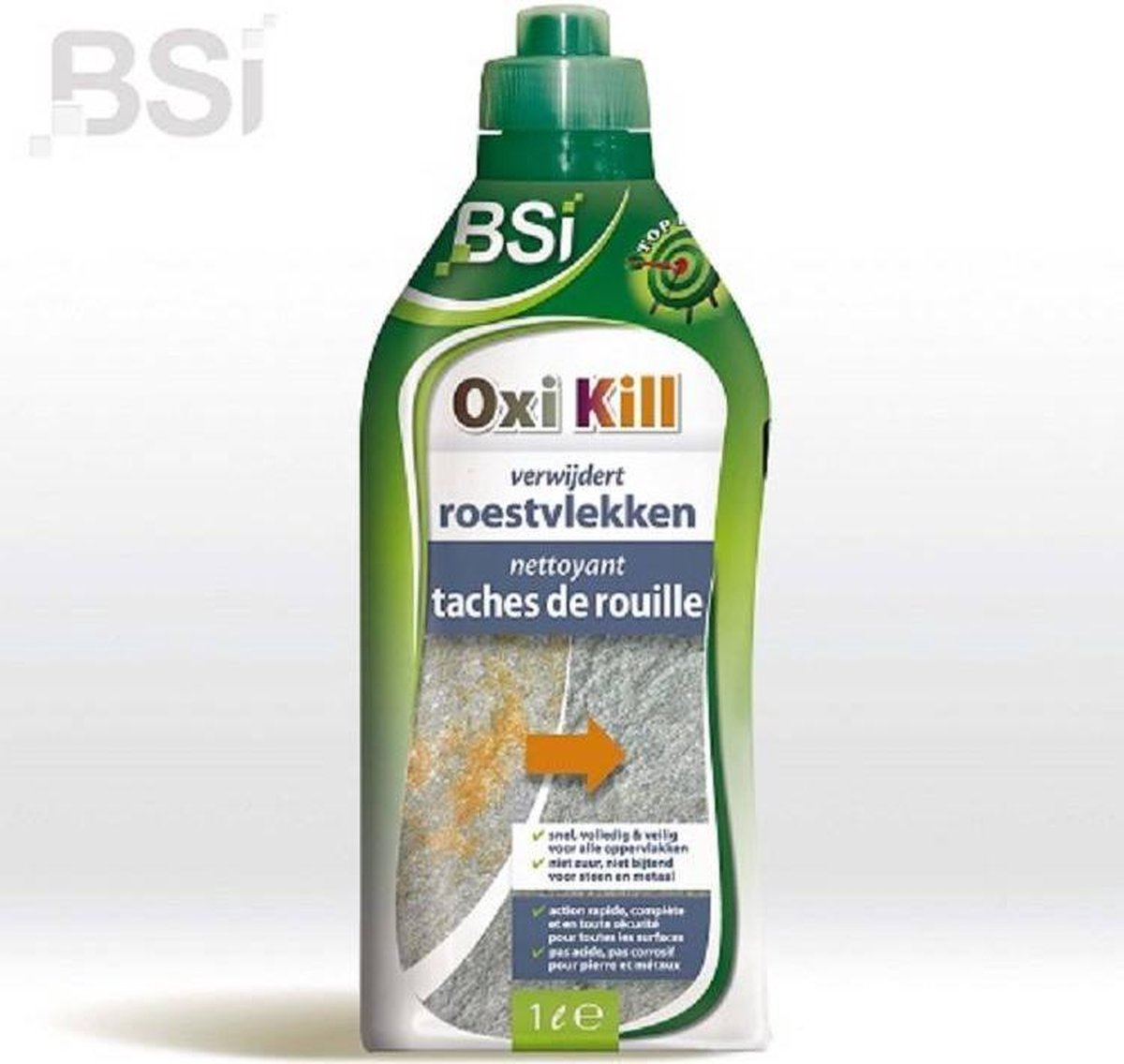 Bsi Roestvlekken Verwijderaar Oxi Kill 2 Liter - Groen