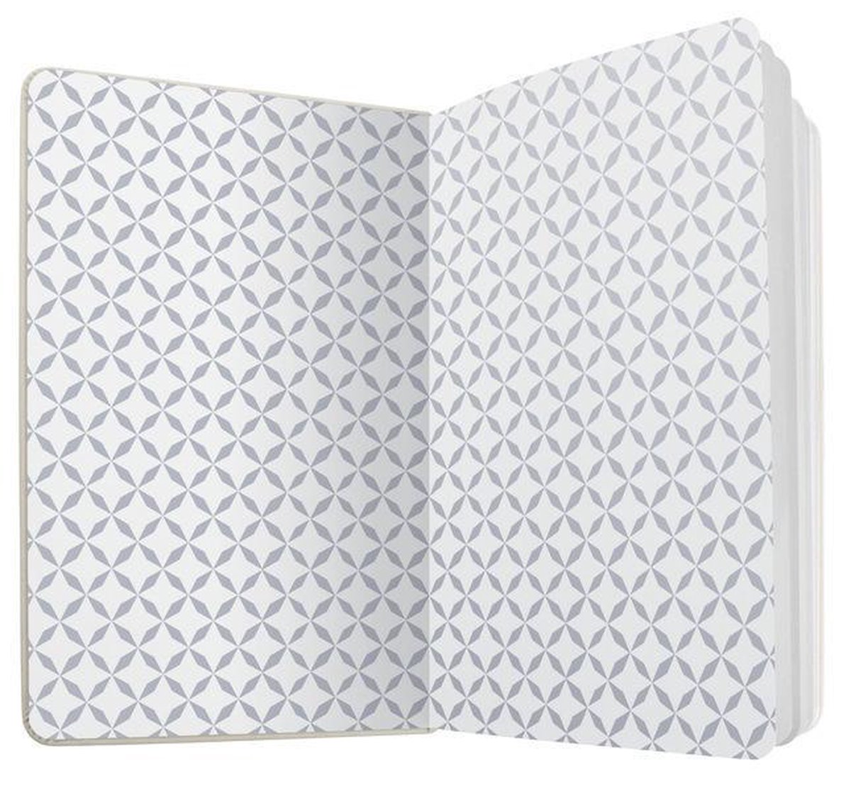 Sigel Notitieboek Jolie A6 Hardcover Gelinieerd - Grijs