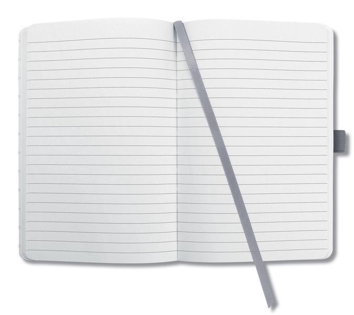 Sigel Notitieboek Jolie A6 Hardcover Gelinieerd - Grijs