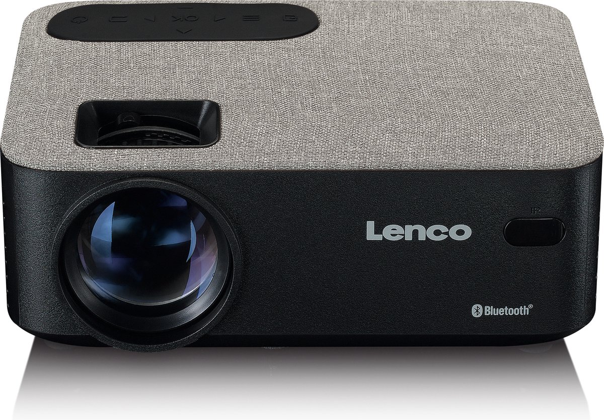 Lenco Lcd Projector Met Bluetooth Lpj-700bkgy-antraciet - Zwart