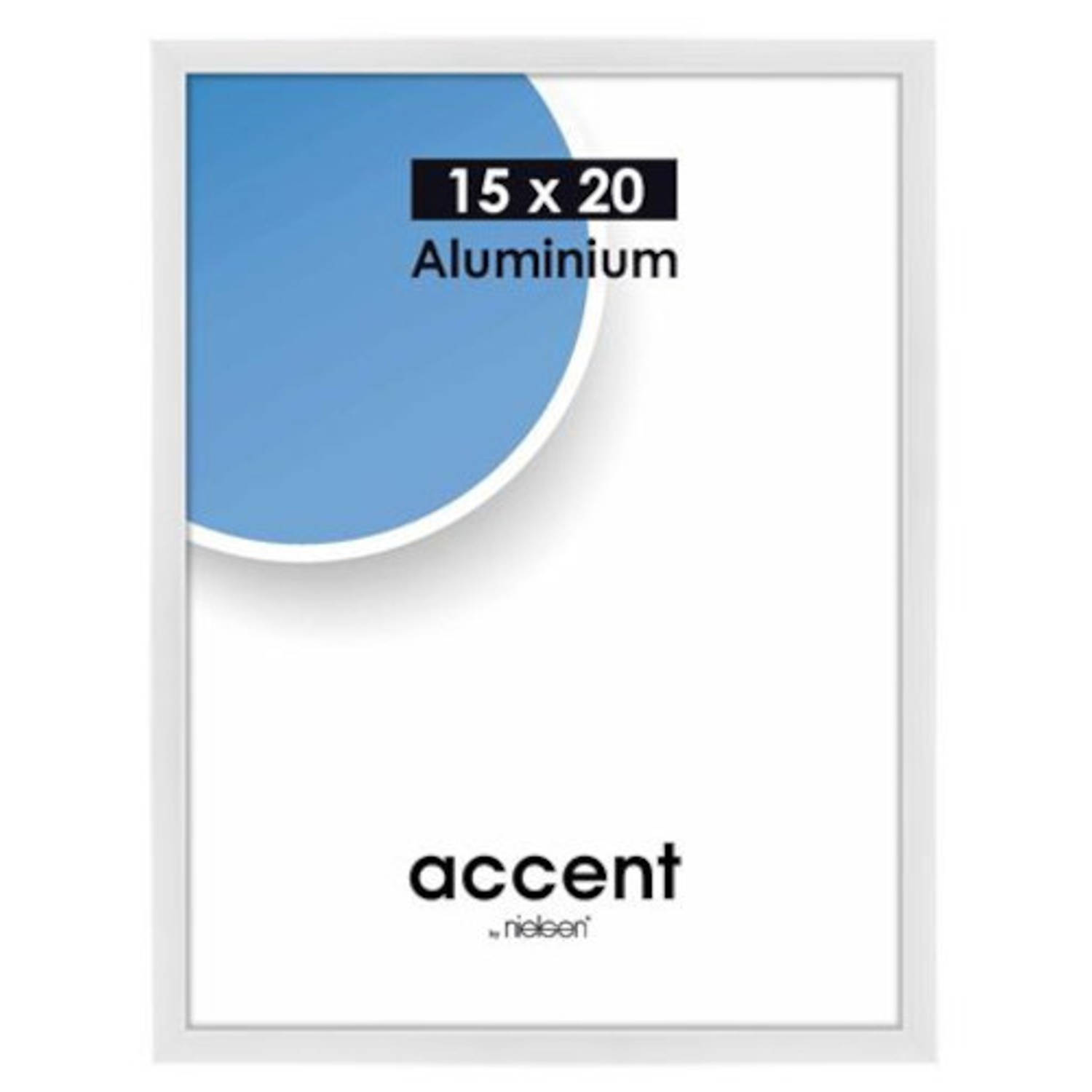 Nielsen Fotolijst Accent 15 X 20 Cm Aluminium - Wit