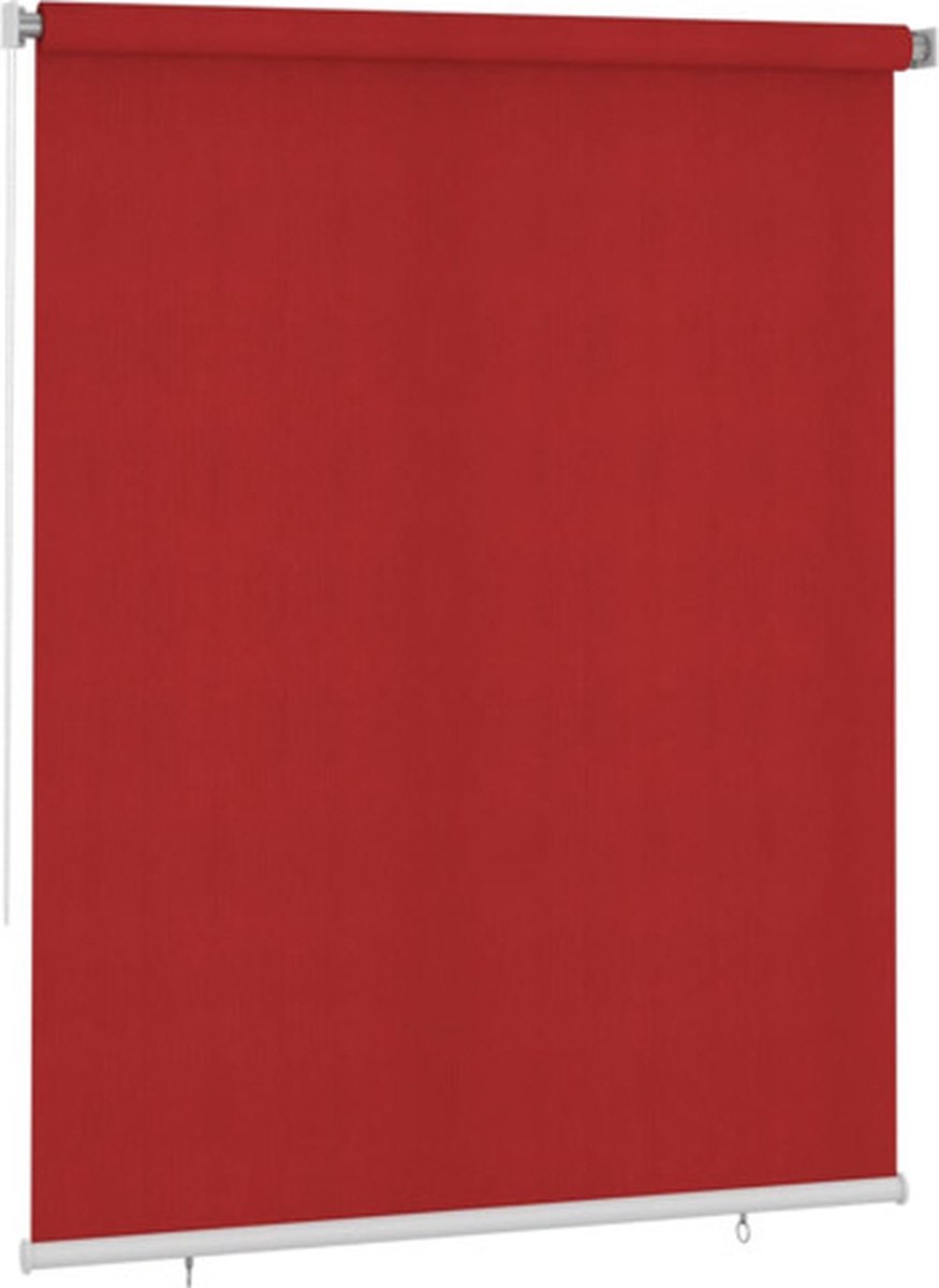 Vidaxl Rolgordijn Voor Buiten 180x230 Cm - Rood