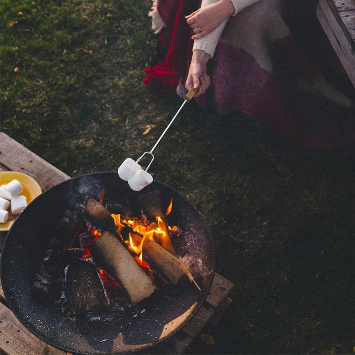 2L Home & Garden Esschert Design - Classic Vuurschaal Ø 60 Cm - Zwart