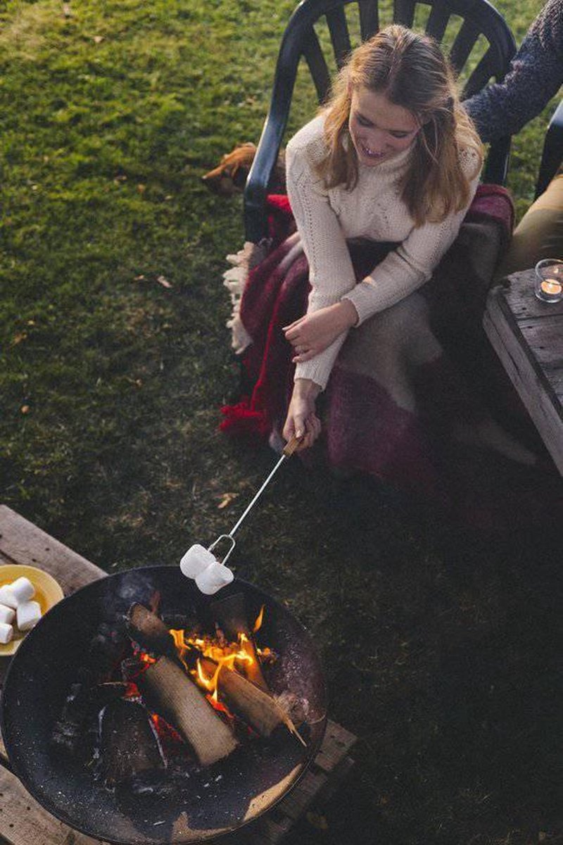 2L Home & Garden Esschert Design - Classic Vuurschaal Ø 60 Cm - Zwart