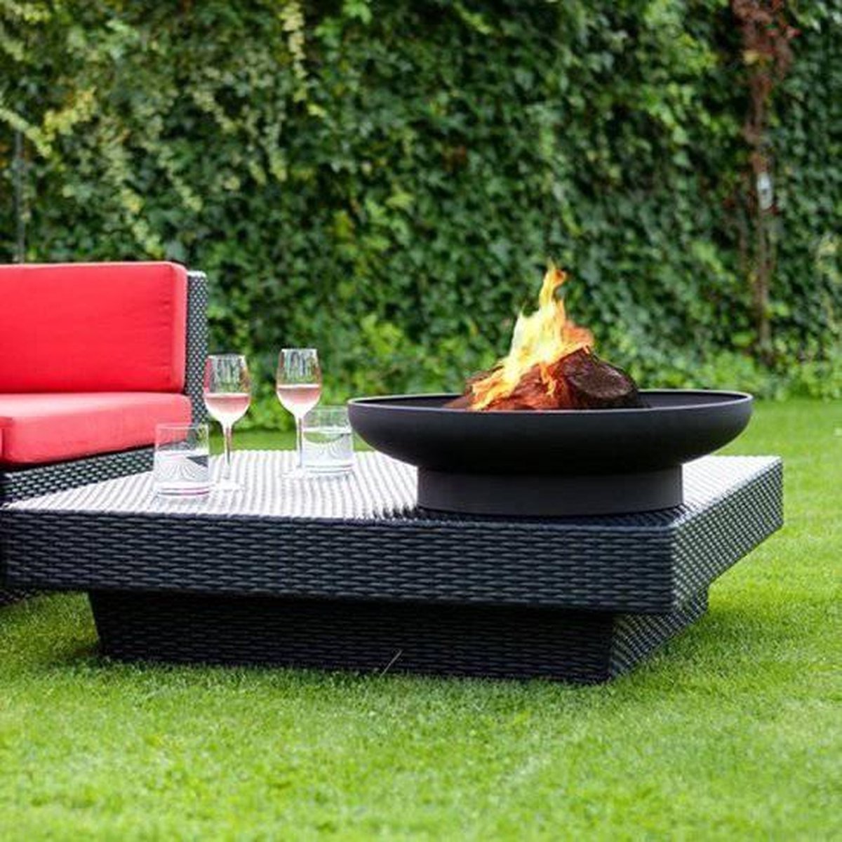 2L Home & Garden Esschert Design - Classic Vuurschaal Ø 60 Cm - Zwart