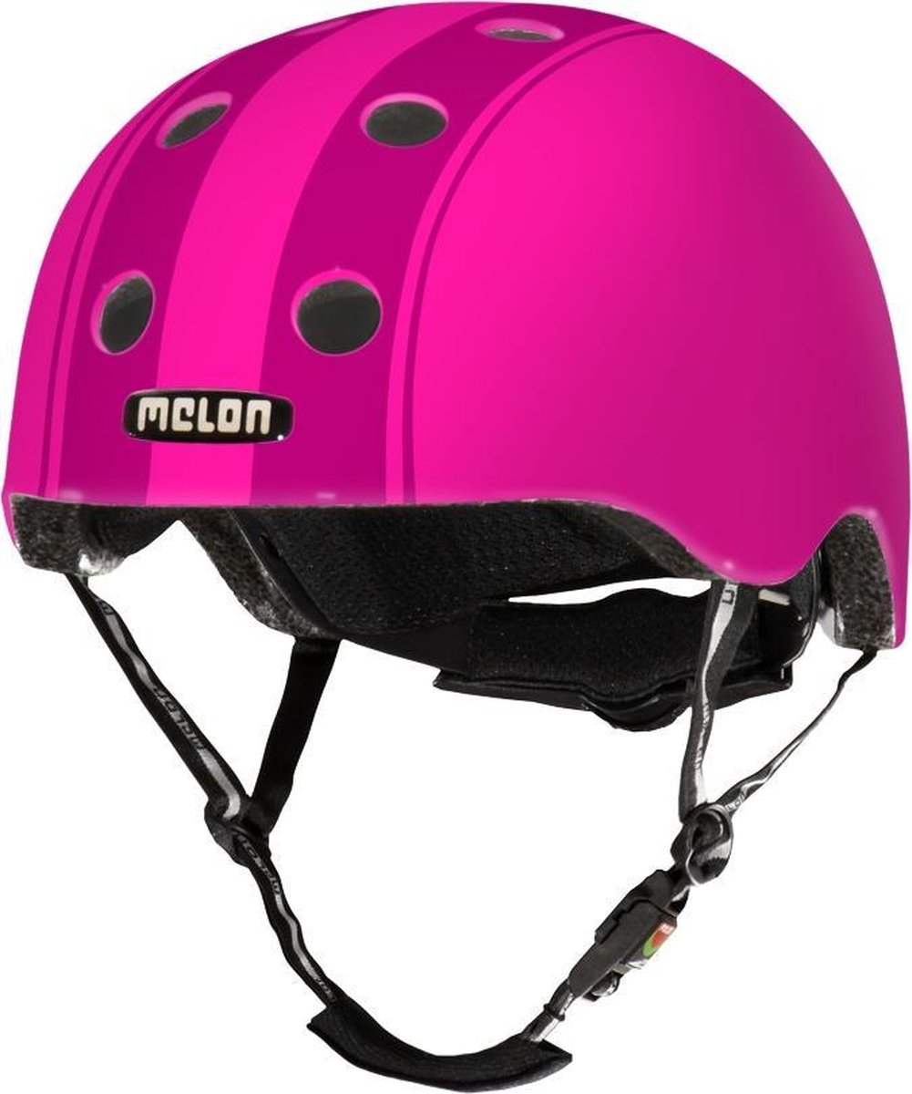 Melon Fietshelm Urban Active Polycarbonaat Purper Mt 58-63 Cm
