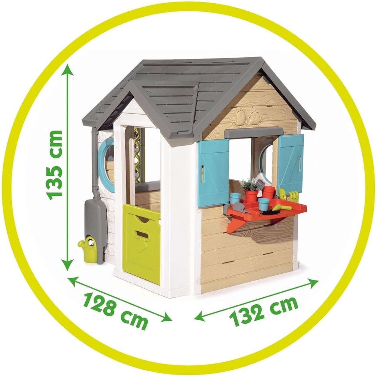 Smoby - Tuinhuisje - Speelhuis