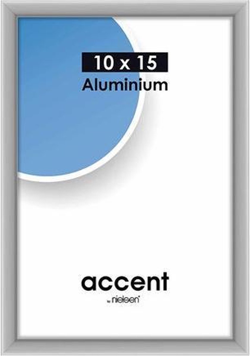 Nielsen Fotolijst 51224 Aluminium 10 X 15 Cm Matzilver