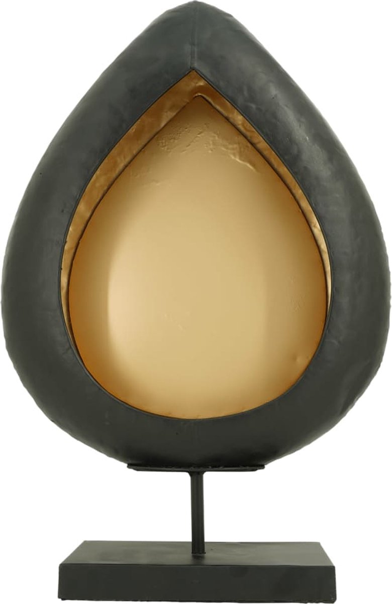 Lesli Living Kaarsenstandaard Druppelvormig Op Standaard 23x11x41 Cm