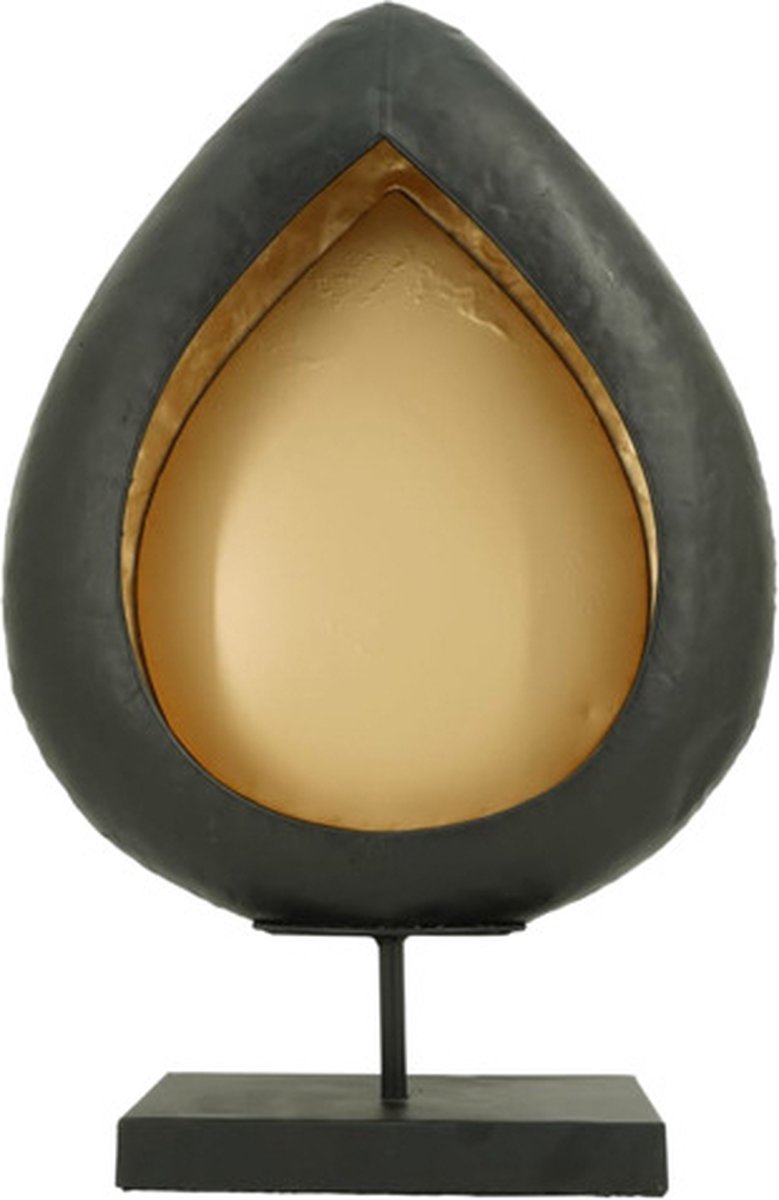 Lesli Living Kaarsenstandaard Druppelvormig Op Standaard 23x11x41 Cm