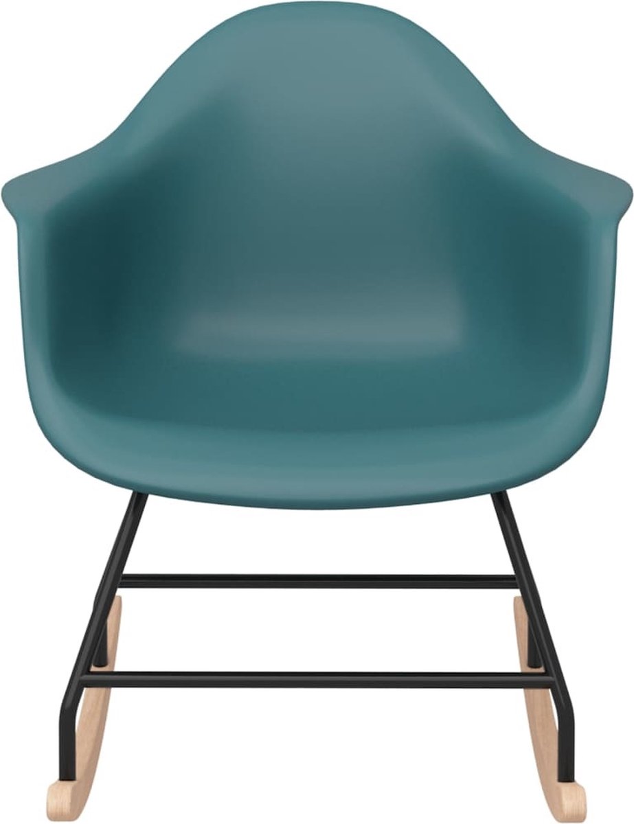 Vidaxl Schommelstoel Pp - Groen