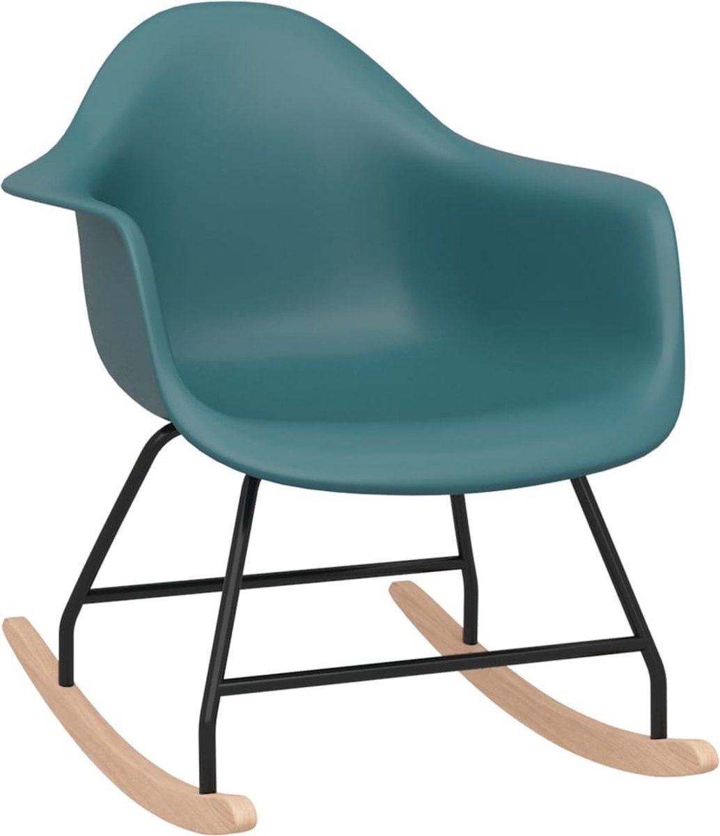 Vidaxl Schommelstoel Pp - Groen