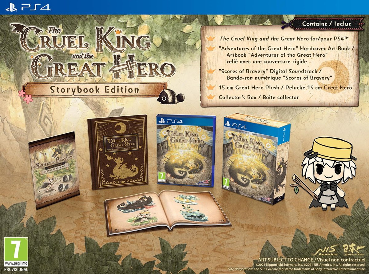 NIS America The Cruel King and the Great Hero Storybook Edition