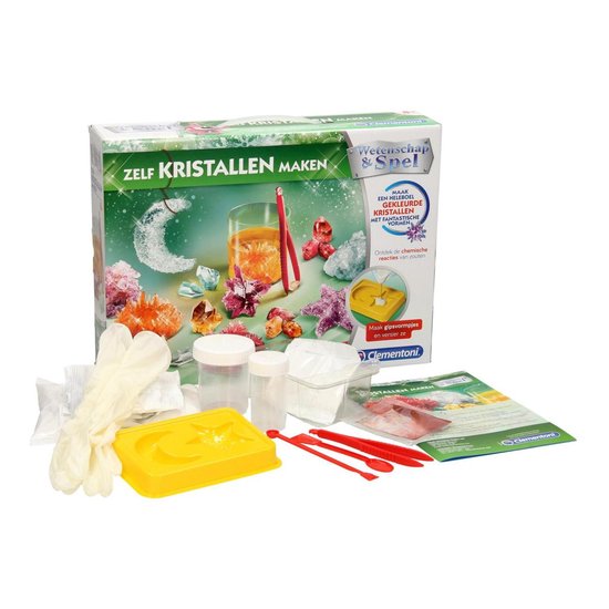 Clementoni Wetenschap En Spel - Kristallen Junior 12-delig