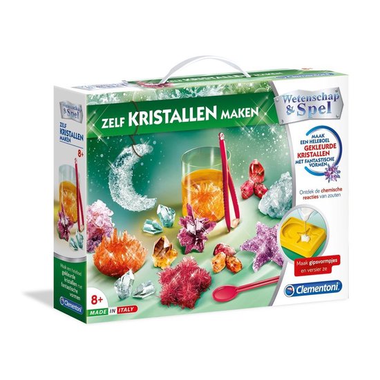 Clementoni Wetenschap En Spel - Kristallen Junior 12-delig