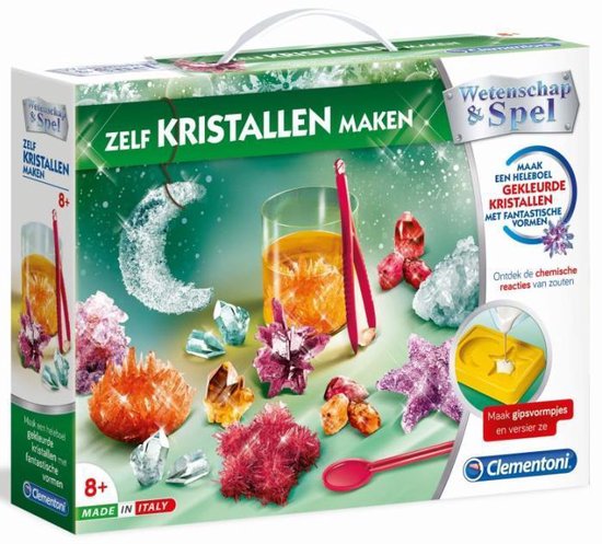 Clementoni Wetenschap En Spel - Kristallen Junior 12-delig