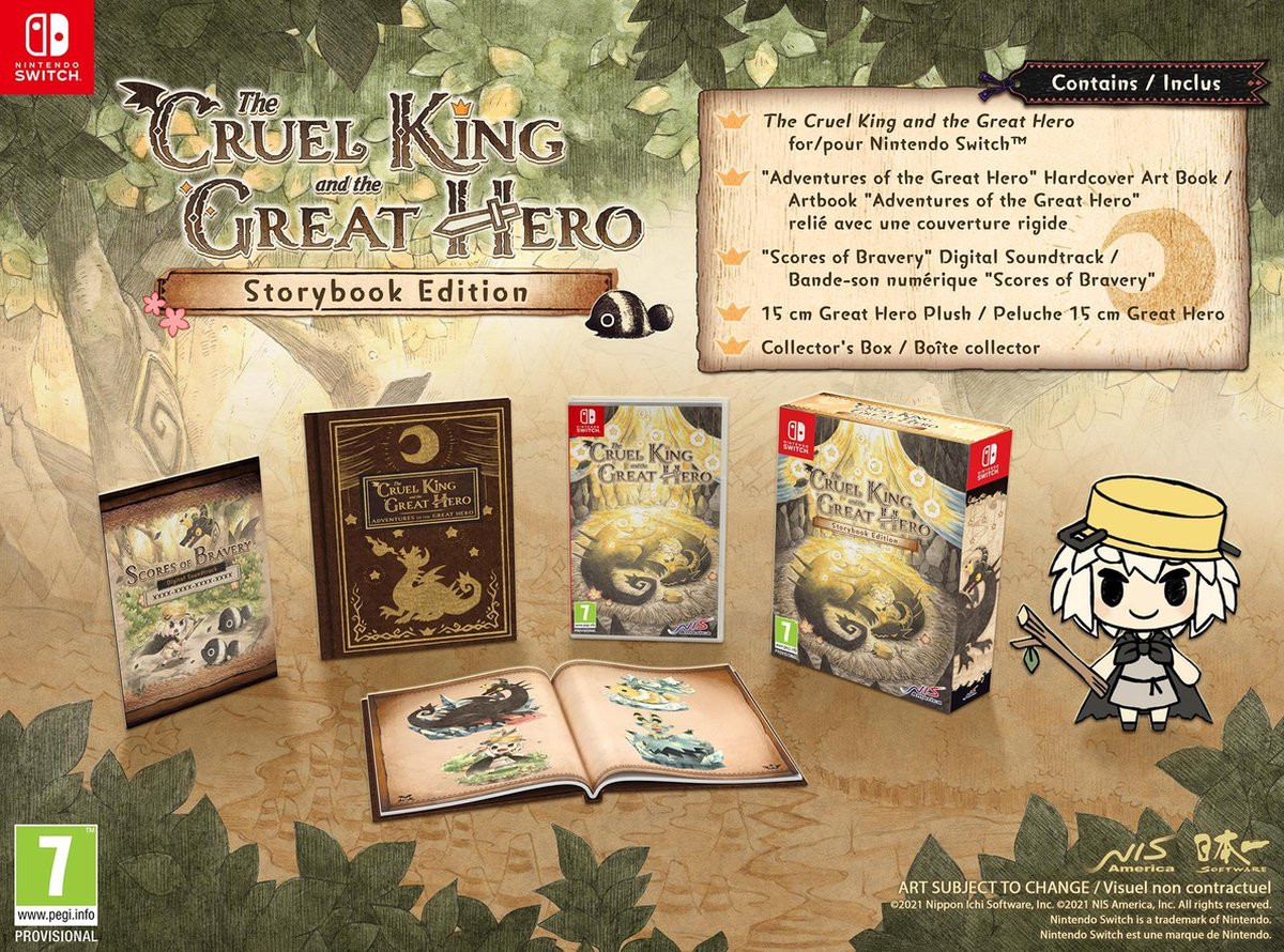 NIS America The Cruel King and the Great Hero Storybook Edition