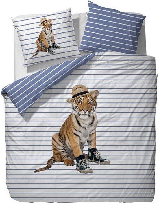 Covers & Co Dekbedovertrek Memphis (White) Maat: Lits-jumeaux 240x200/220 Cm