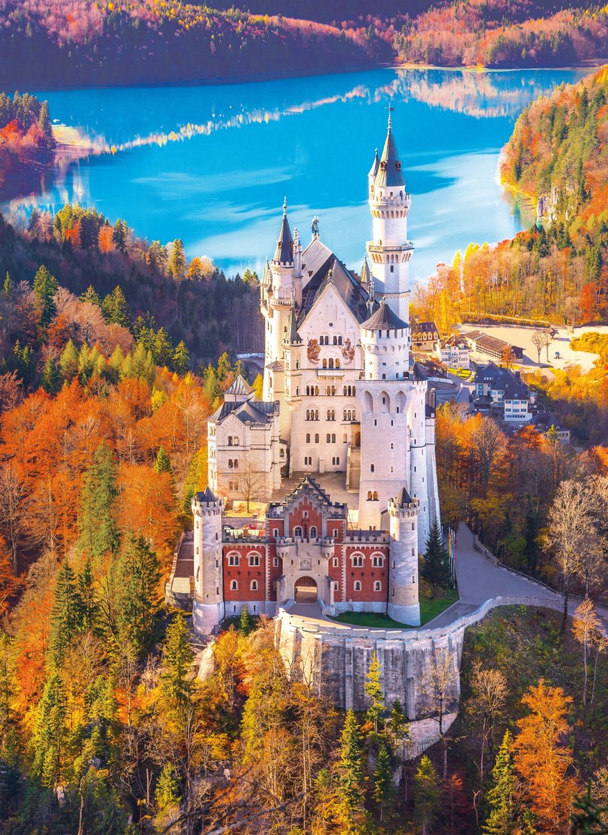 Clementoni Puzzel Kasteel Neuschwanstein 1000 Stukjes