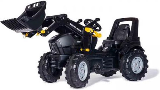 Rolly Toys Traptractor Rollyfarmtrac Deutz Agrotron Warrior - Zwart