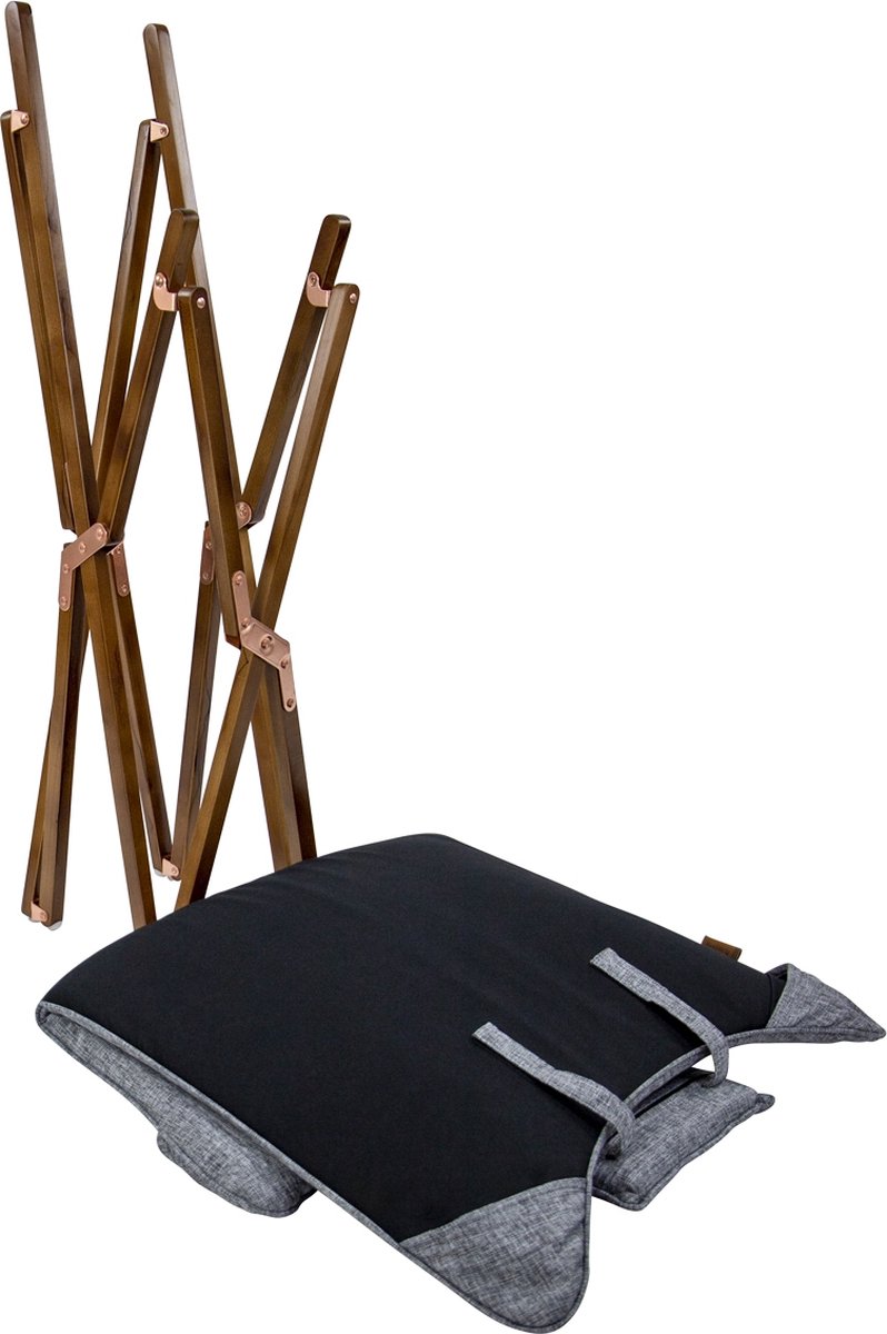 Bo-Camp Relaxstoel bloomsbury - Grijs