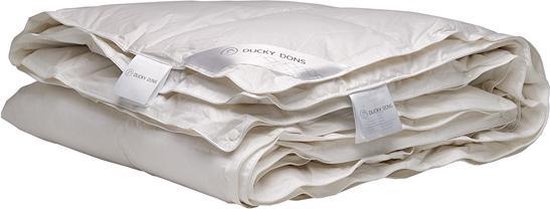 D'Orveige Donzen 4-seizoenen Dekbed - 1-persoons (140x220 Cm) - Volwassen - Wit