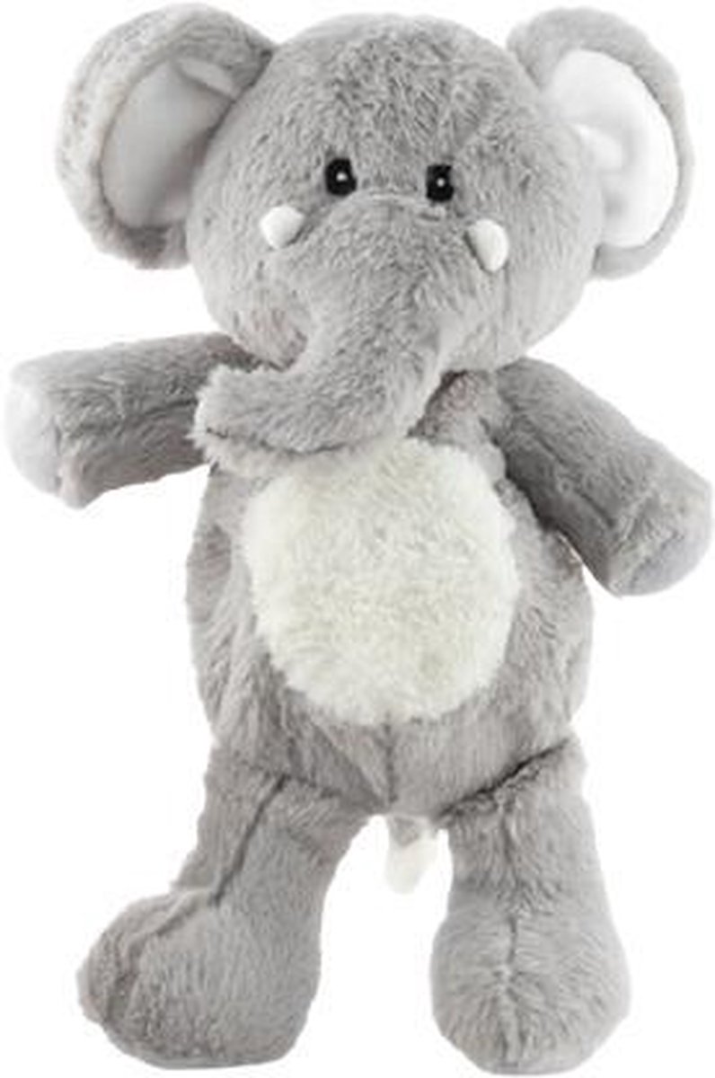 Huismerk Premium Knuffelolifant Met Verwarmend En Verkoelend Effect - 25 X 37 X 15 Cm