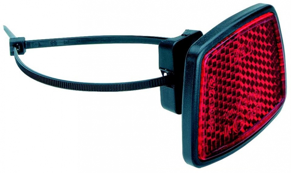 Universele achterreflector 40 mm - Rood