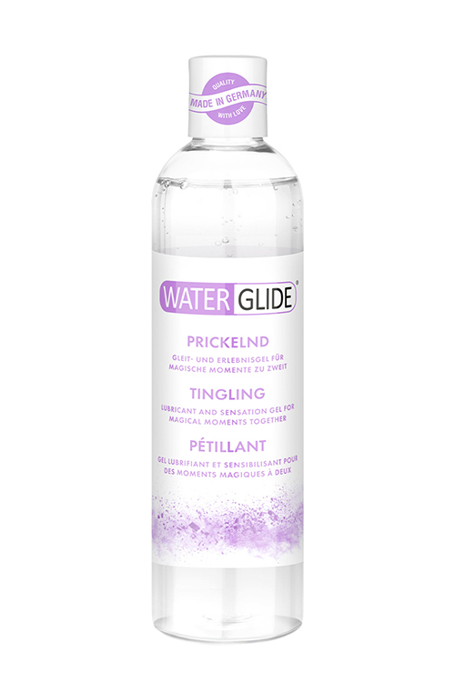 Waterglide tintelend glijmiddel 300 ml