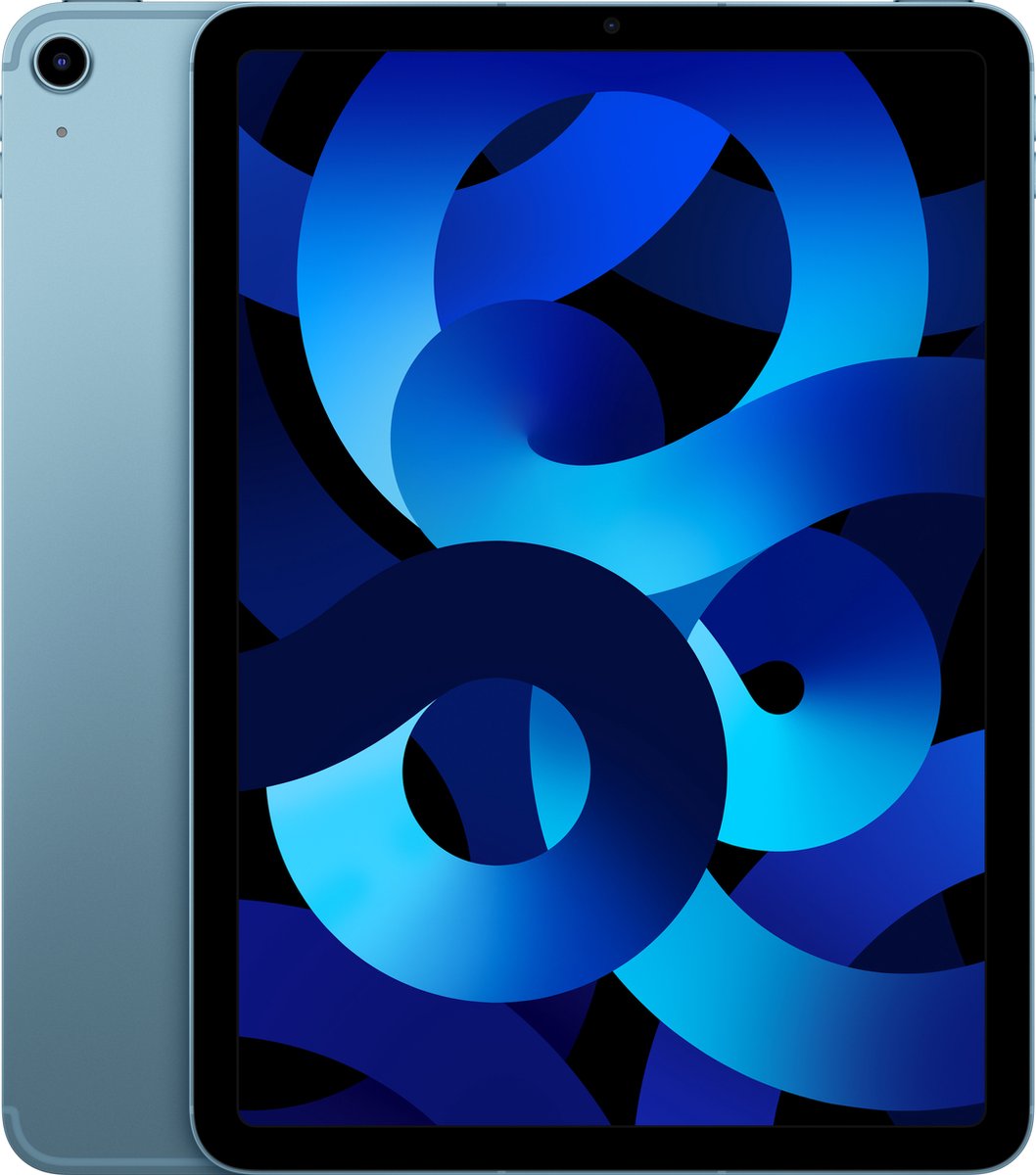 Apple iPad Air (2022) Wifi + Cellular - 64GB - Blue - Blauw