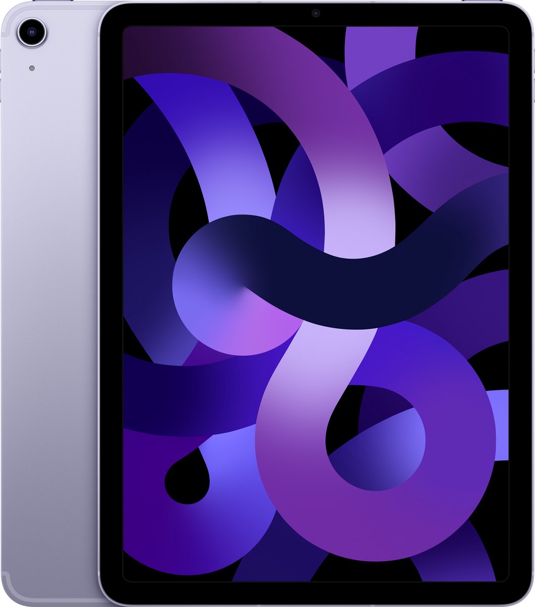 Apple iPad Air (2022) Wifi + Cellular - 256GB - Purple - Paars