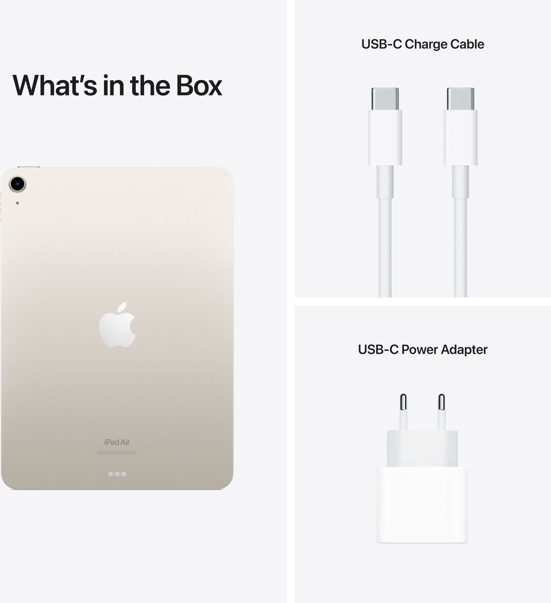 Apple iPad Air (2022) Wifi - 64GB - Starlight