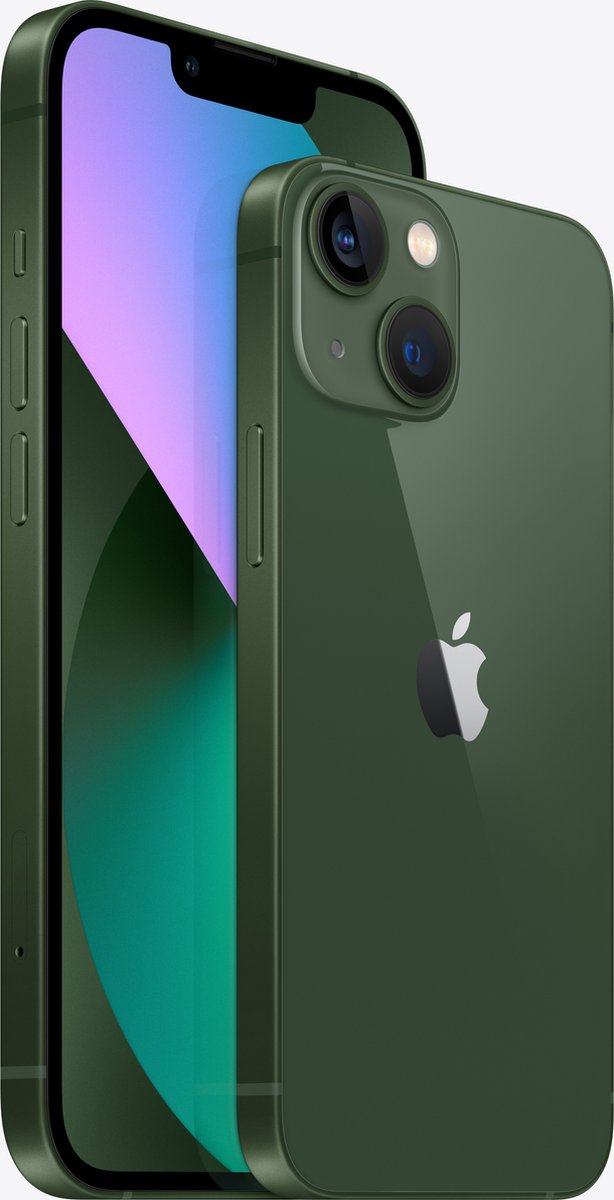 Apple iPhone 13 - 128 GB Green 5G - Groen