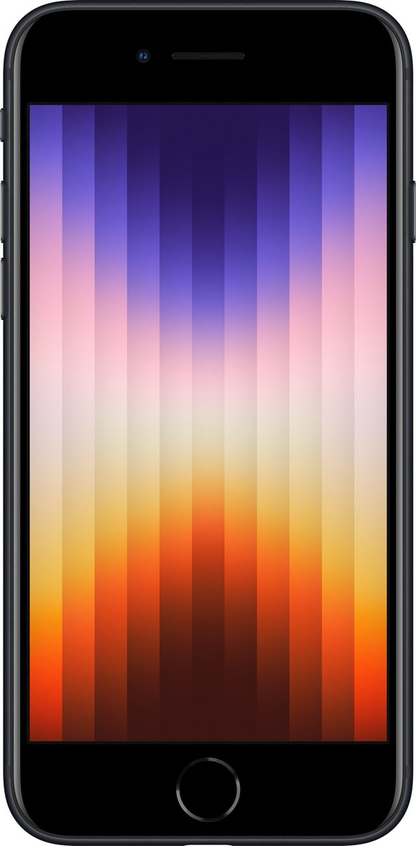 Apple iPhone SE (2022) - Midnight - 64 GB - Zwart