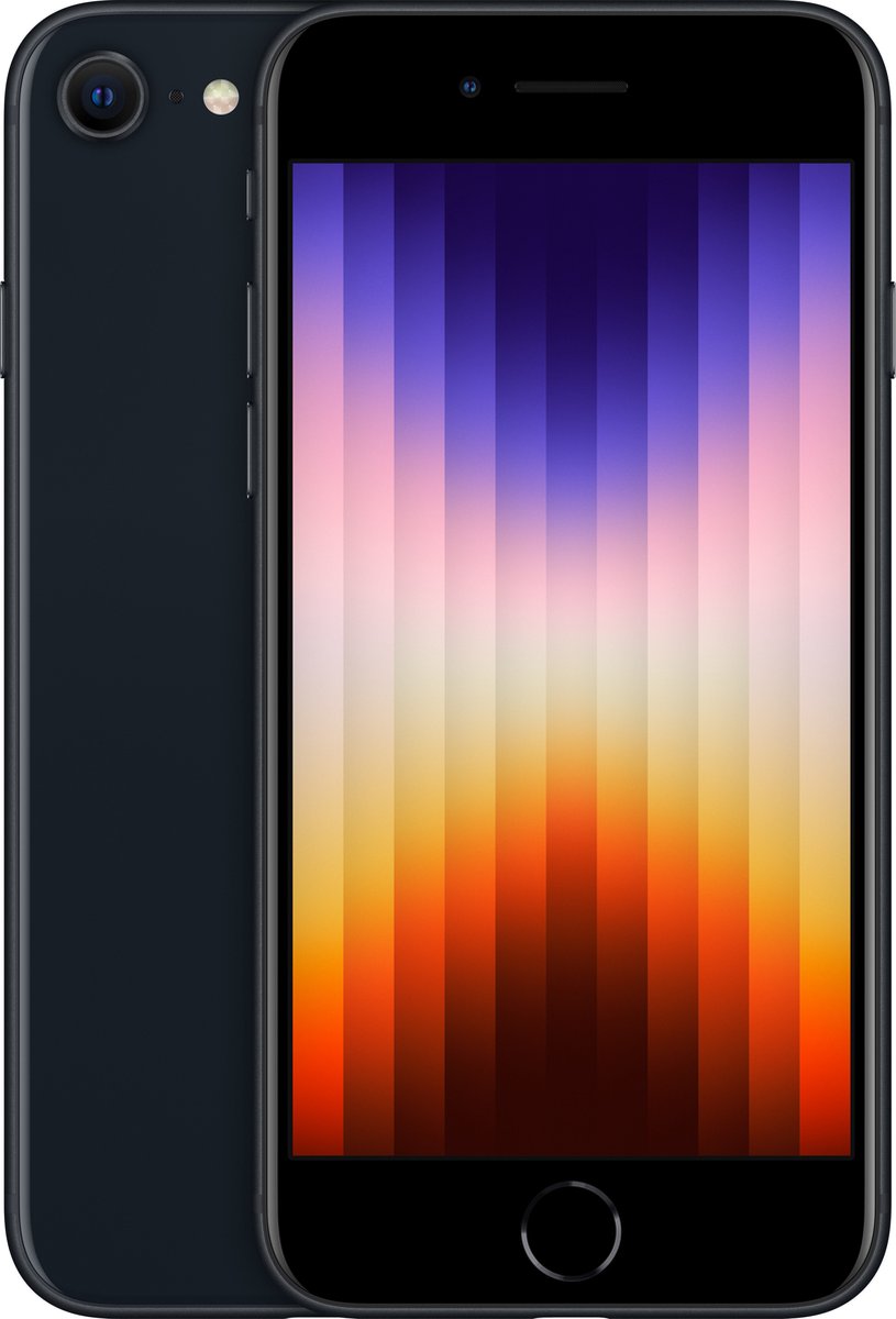 Apple iPhone SE (2022)- Midnight - 256 GB - Zwart