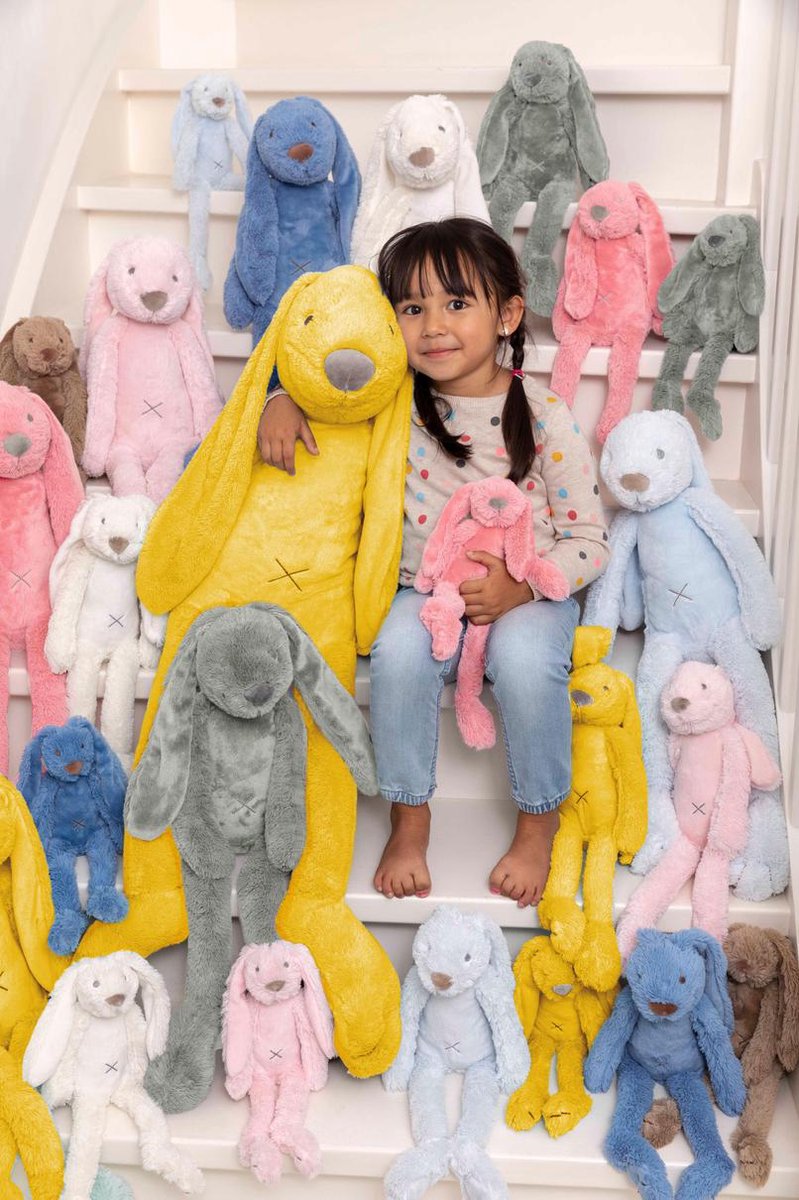 Happy Horse Knuffel Konijn Richie - Grijs