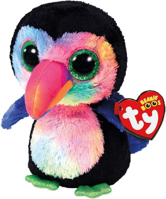 ty Beanie Boo's Knuffel Toekan Beaks - 24 Cm