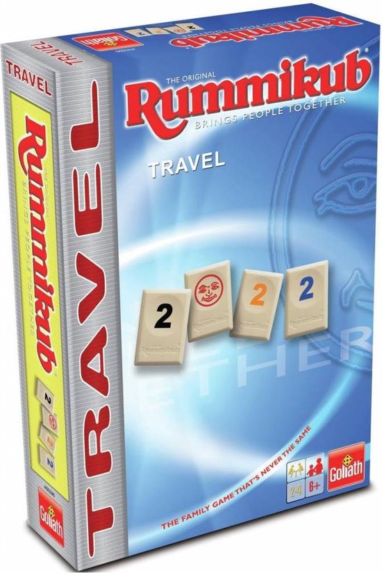 Goliath Rummikub Voyager Reisspel - Blauw