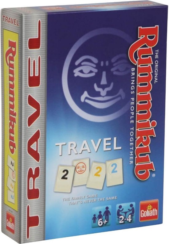 Goliath Rummikub Voyager Reisspel - Blauw