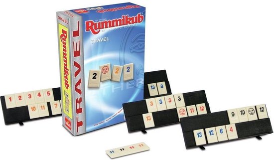 Goliath Rummikub Voyager Reisspel - Blauw